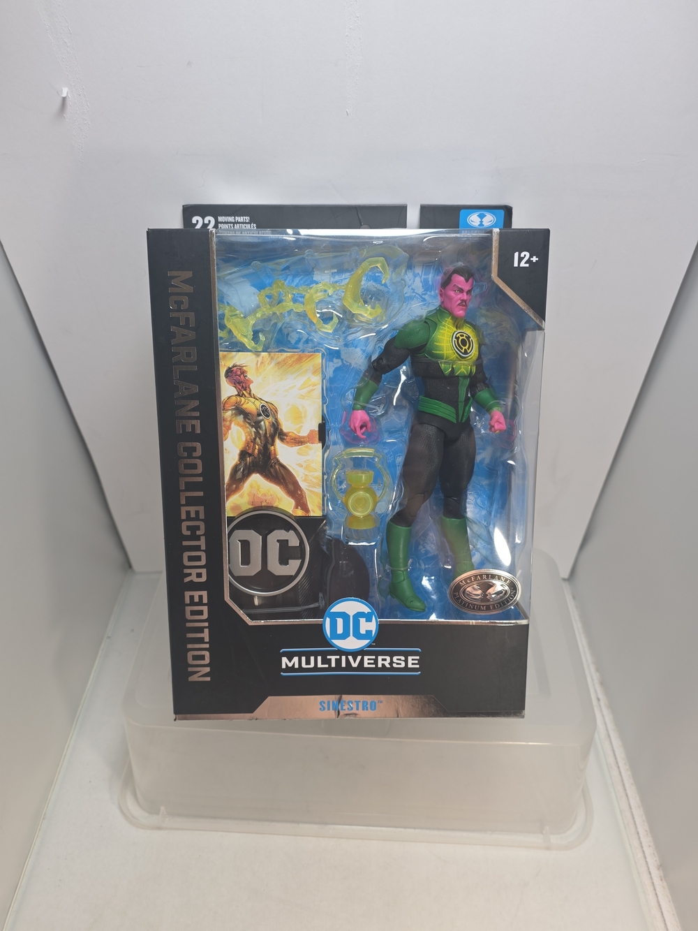 McFarlane DC Multiverse Sinestro Green Lantern Platinum Edition 7”  NIB (Y1)